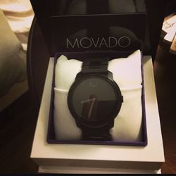 Movado BOLD Evolution Black Watch – Minimalist Luxury (Men’s)