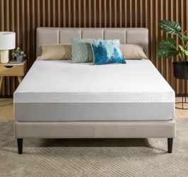 Zinus Cooling Airflow 10" Hybrid Mattress in a Box, Adult, King