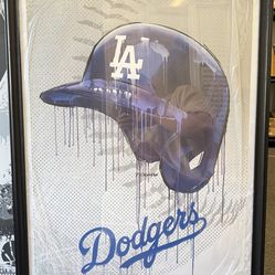 MLB LA Dodgers Framed Poster 24x36