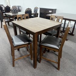 Counter Height Dining Table Set
