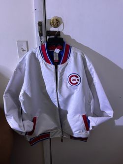 Chicago Cubs Mitchell & Ness MLB men’s Satin reversible FZ jacket XL