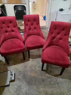 World Market Velvet Chairs