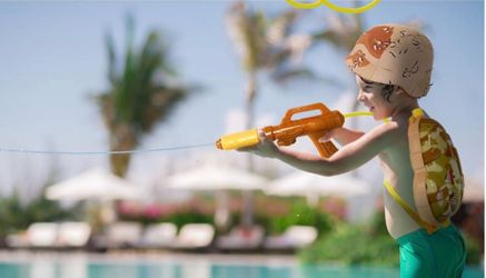 Water Gun Toy with backpack