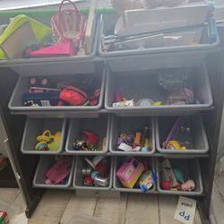 Kids toy organizer