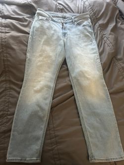 Light Blue Jeans Size 12 WOW Straight