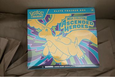 Pokemon Ascended Heroes etb booster bundles lucario ex boxes