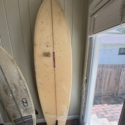 Vintage Midlength Surfboard 7'6