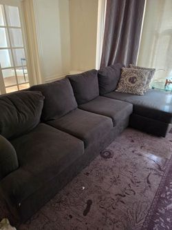 COUCH AND  FULL BED  FOR SALE $200.00 OBO.