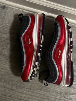 Size 6- Nike Air Max Black/Red/Silver