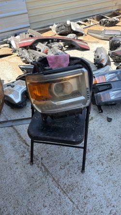 GMC sierra headlight 2014 2016