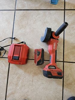 Hilti Grainder Tool Battery And Charger