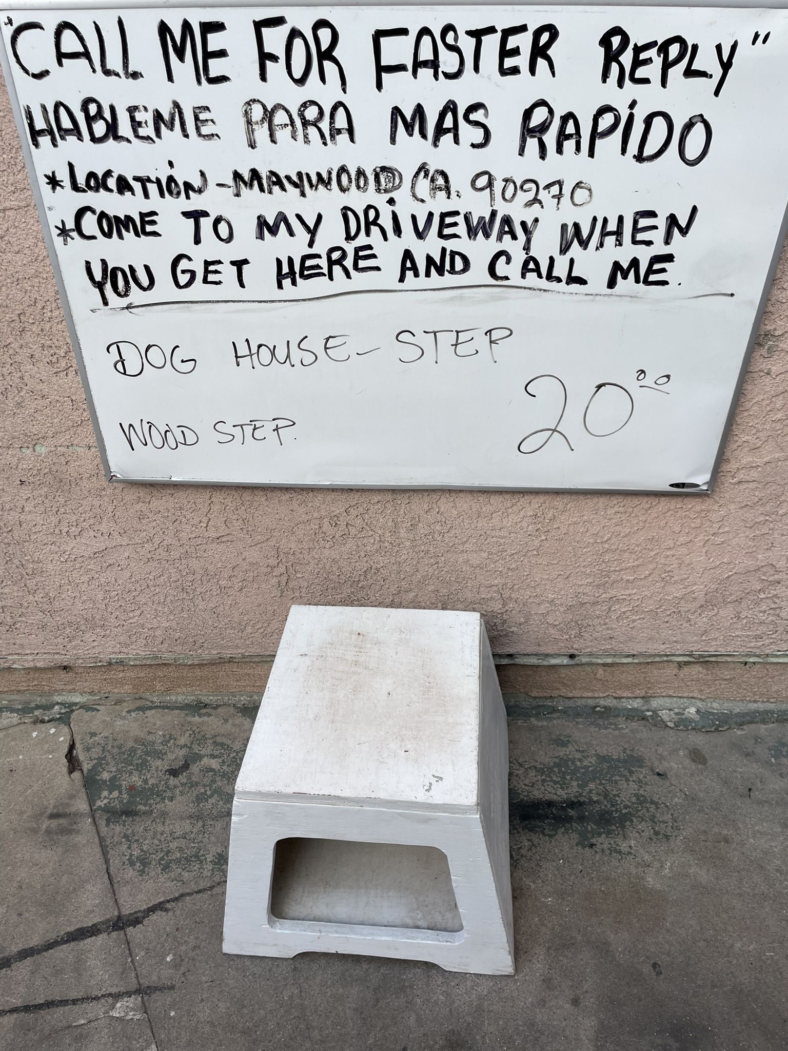 Pet House Step