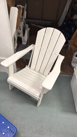Folding Adirondack chair
