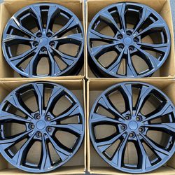 20” Ford Explorer factory wheels rims gloss black new