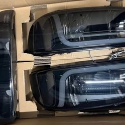 99-06 Gmc Sierra/yukon LED DRL Headlights Luces Micas Calaveras Faros Faroles Focos 