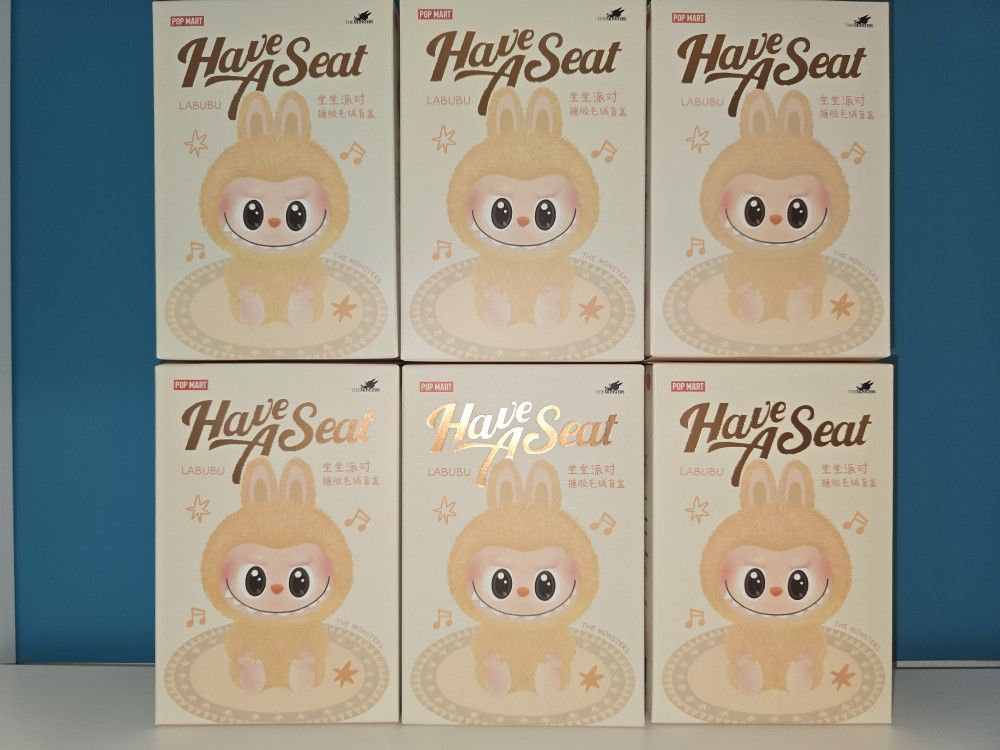 FS/FT For Pokemon! Complete Authentic Set Of Have A Seat Labubu!