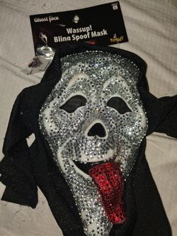 Assuming bling spoof mask