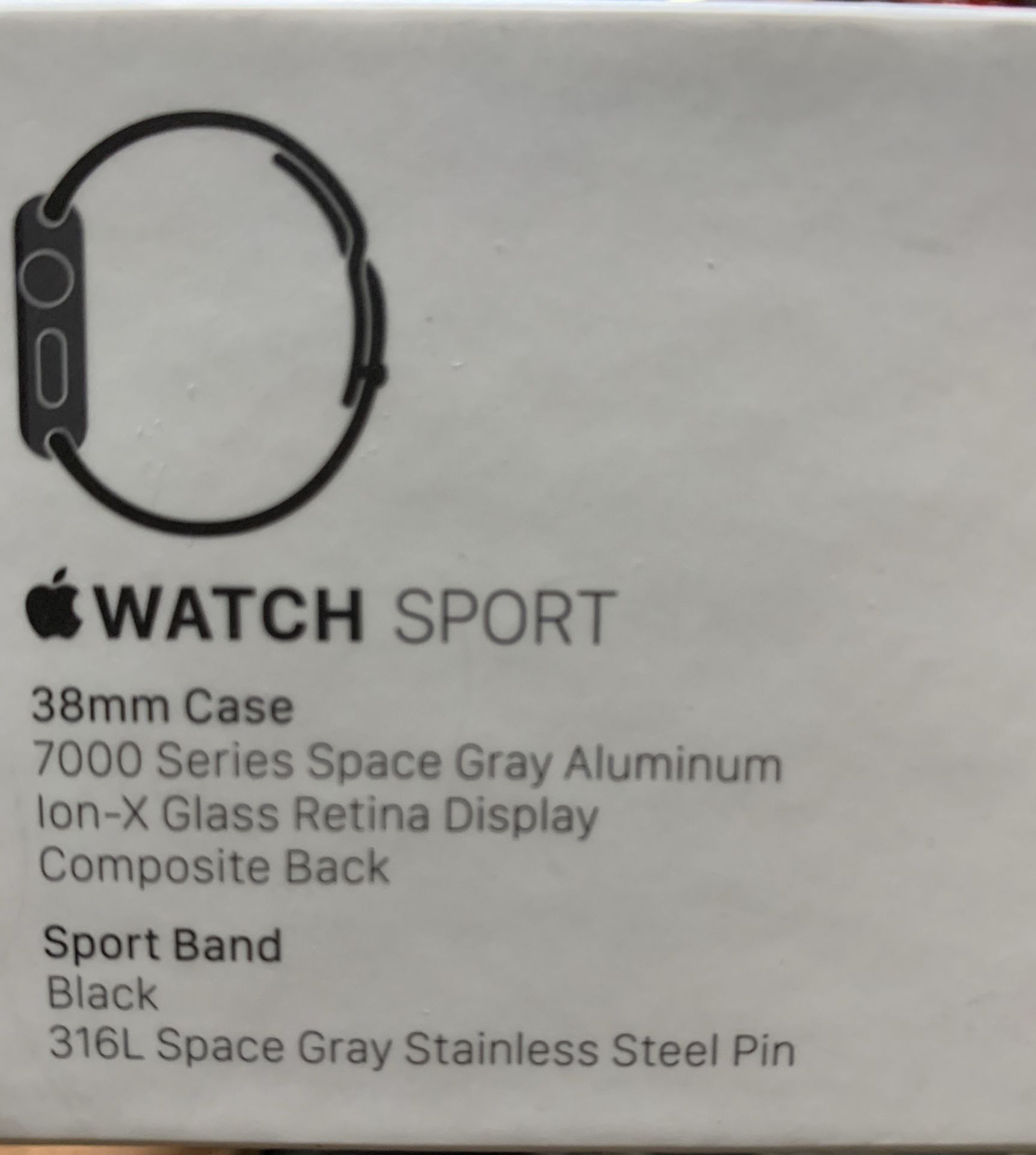 Apple Watch 38mm (1st generation)