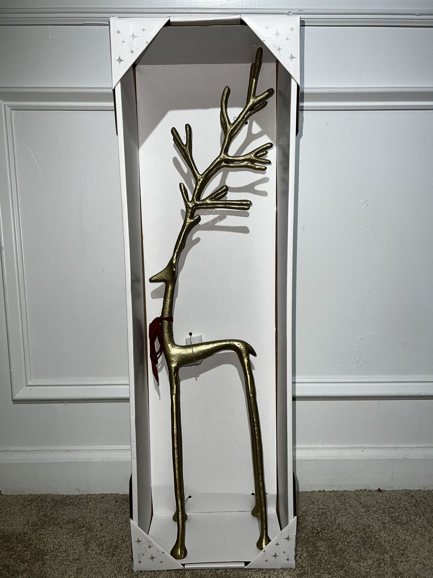 LARGE Holiday Reindeer Decoration 