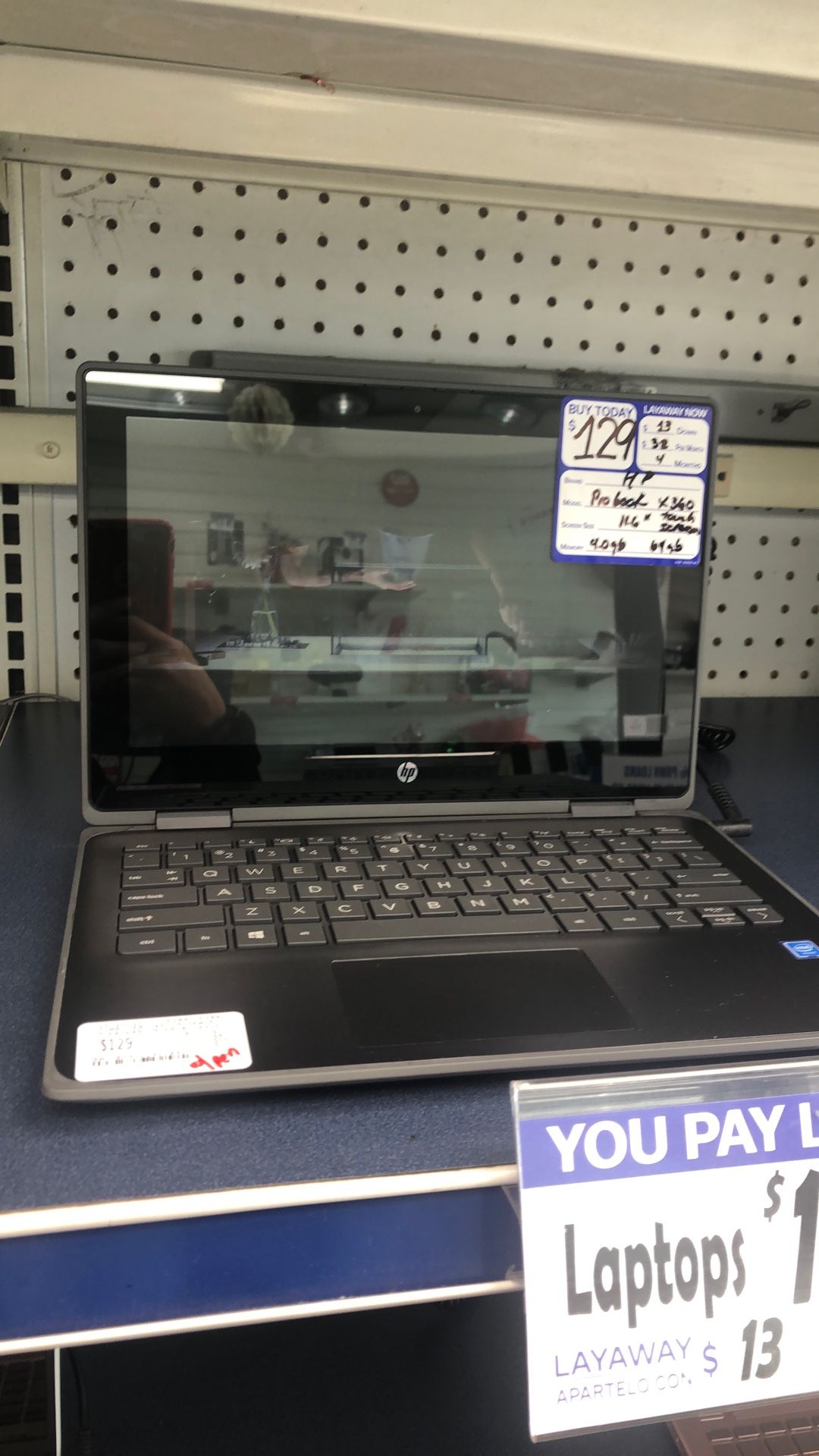 HP ProBook X360 Touchscreen Laptop