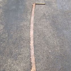 Antique 2 Man 6 Foot Saw Decorative?