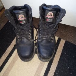 Men's Steel Toe Boots Good Condition Size 12$15.00