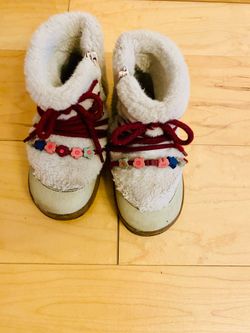 Zara toddler girl boots size 9