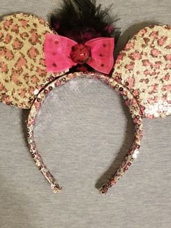 Child Sequin Minnie Mouse Headband