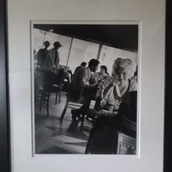 Marilyn Monroe "Marilyn Catches Roy Stealing A Shot"