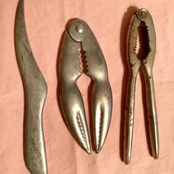 Vintage Lobster And Crab Utensils