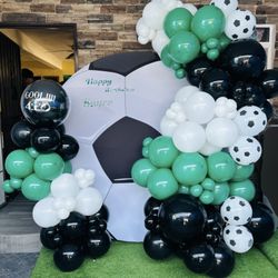 Soccer Balloon Garland