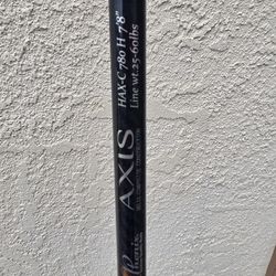 Phenix Axis Rod HAX-C 780H 7’8” 25–60lb – Like New – Used Once
