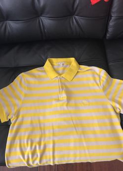 Mint Burberry polo shirt