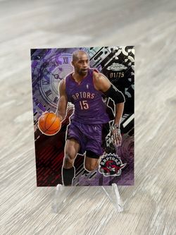 Topps Chrome Update 2026 Vince Carter #GT-10 Toronto Raptors Insert Serial 1/75