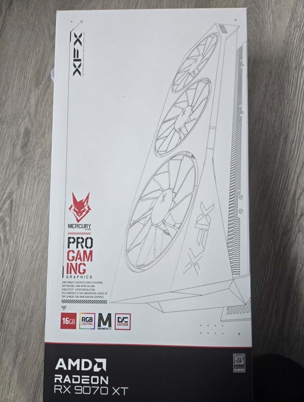 XFX Mercury AMD Radeon 9070XT