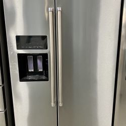 Stainless Kitchen Aid Counter Depth Refrigerator