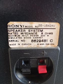 Sony SS-U542av with audiobahn Dub 8"s
