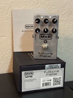 MXR Fullbore Metal Guitar Pedal