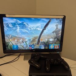 PS4 + Monitor 