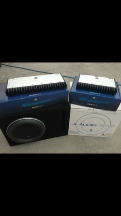 JL 13w7, JL 1000/1v2amp, JL 300 4v2