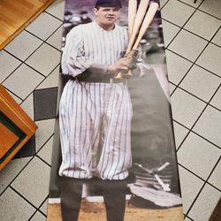 Free Classic Vintage Babe Ruth Door Size Poster With Any Purchase From My Page 