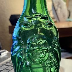 8 Lucky Buddha Empty Bottles 