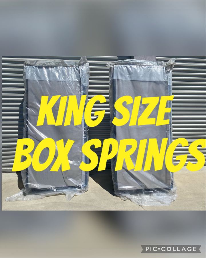 King Size Box Springs 