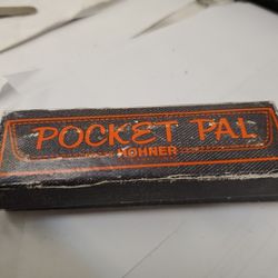 Vintage Harmonika Pocket Pal By Hohner