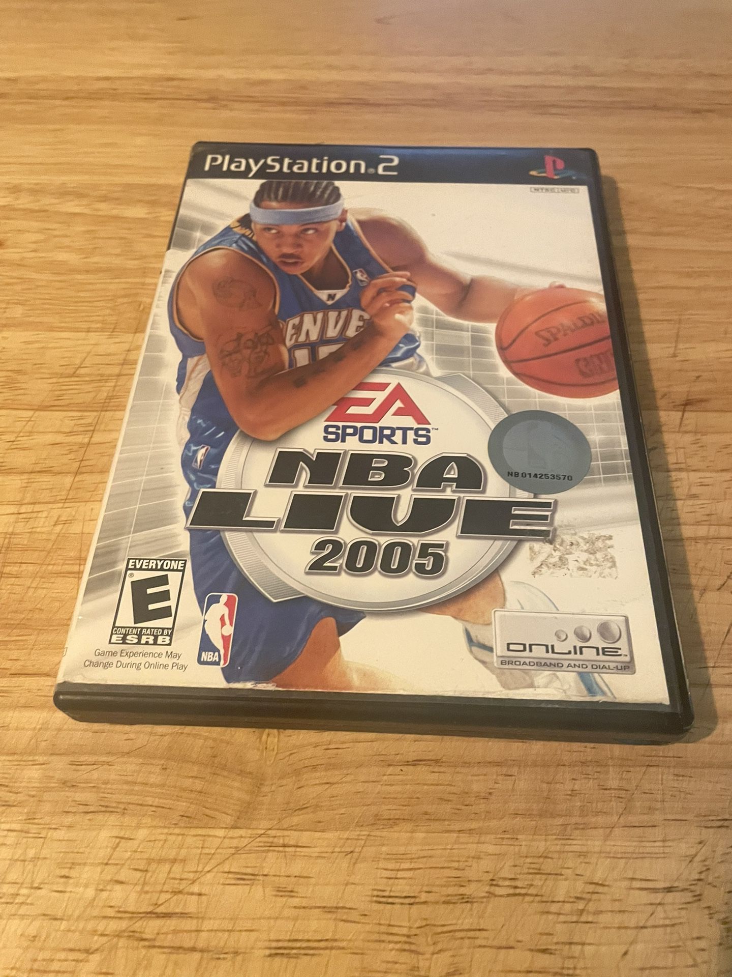 PS2 NBA Live 2005 