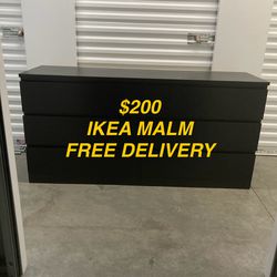 $200 IKEA MALM DRESSER
