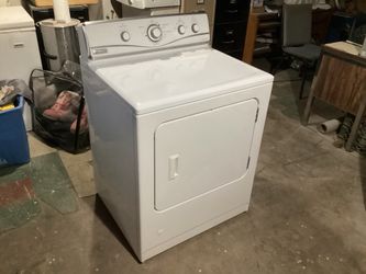 Maytag gas dryer installed