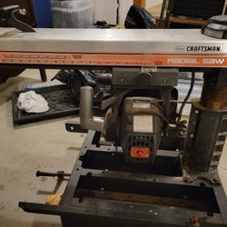 Radial Saw, Craftsman 10"