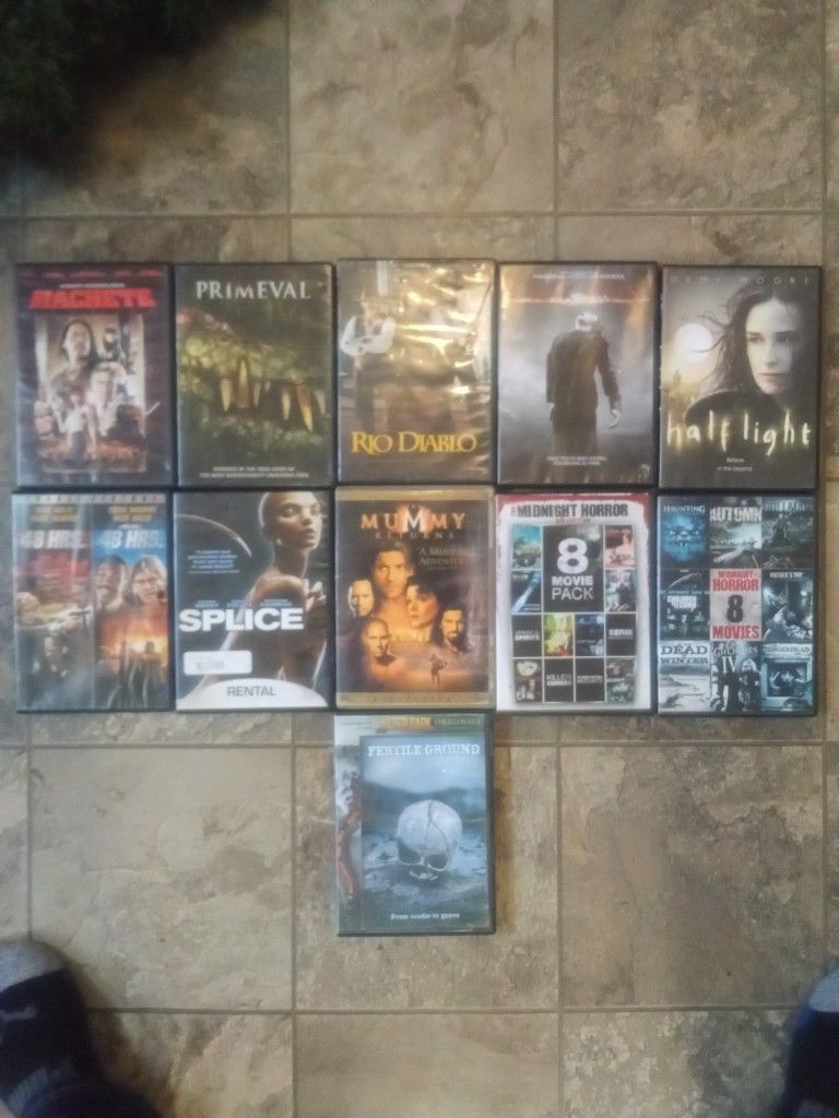 All of these Dvd's Pickup In South Or? Horror, Drama, Comedy
