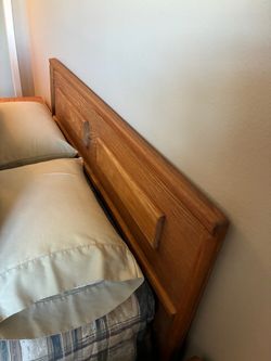 Solid oak master bedroom furniture